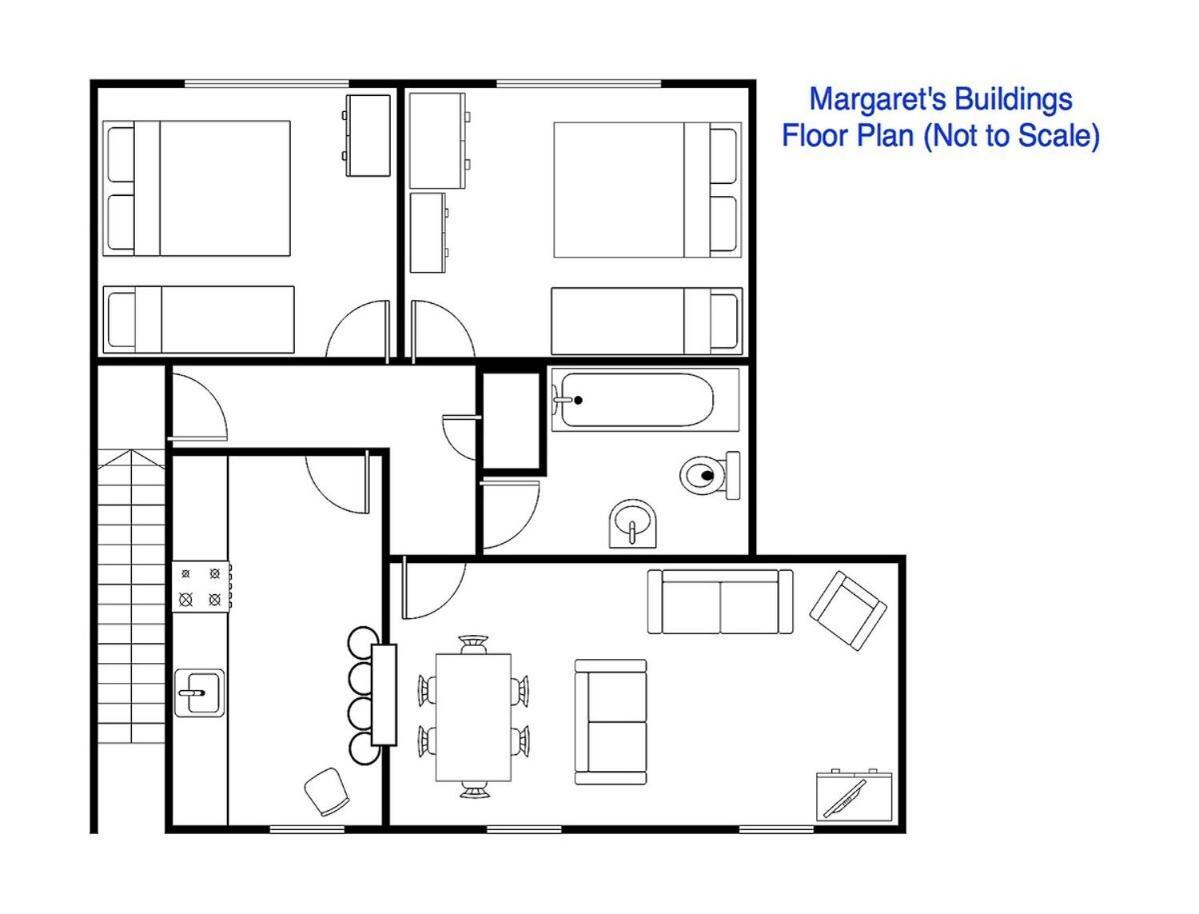 Spacious City Centre Apartment Μπαθ Εξωτερικό φωτογραφία